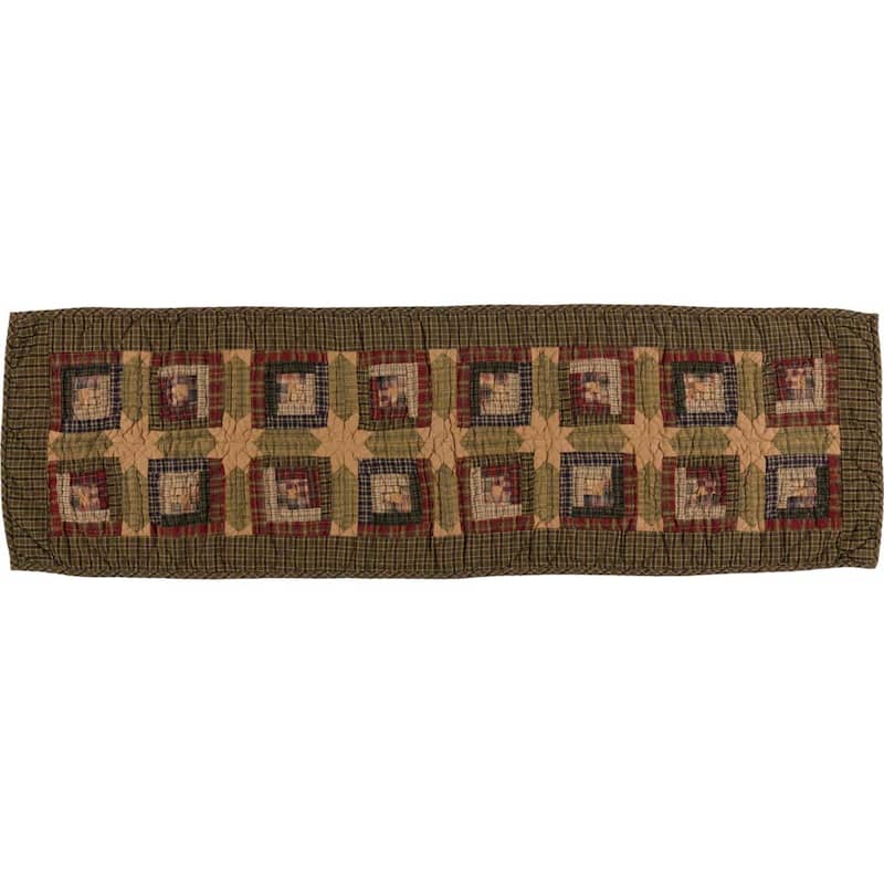 Tea Cabin Quilted Runner