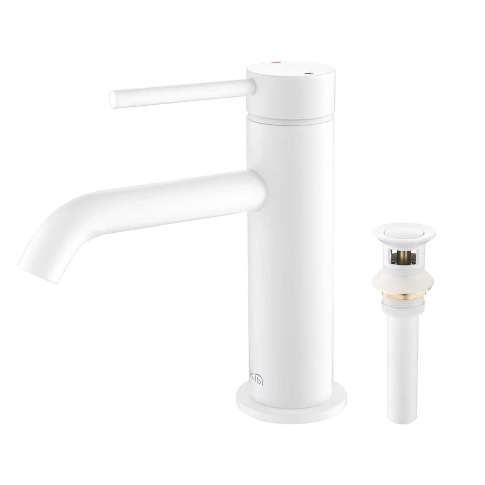 Lead Free Single Handle Bathroom Faucet with Water Hose