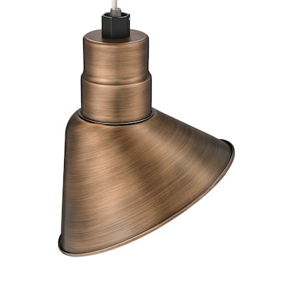 R Series 1-Light Angle Shade