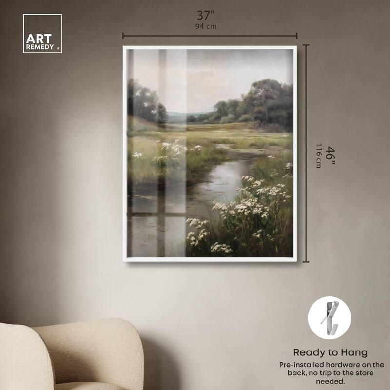 Quiet Waters Shadowbox by Art Remedy