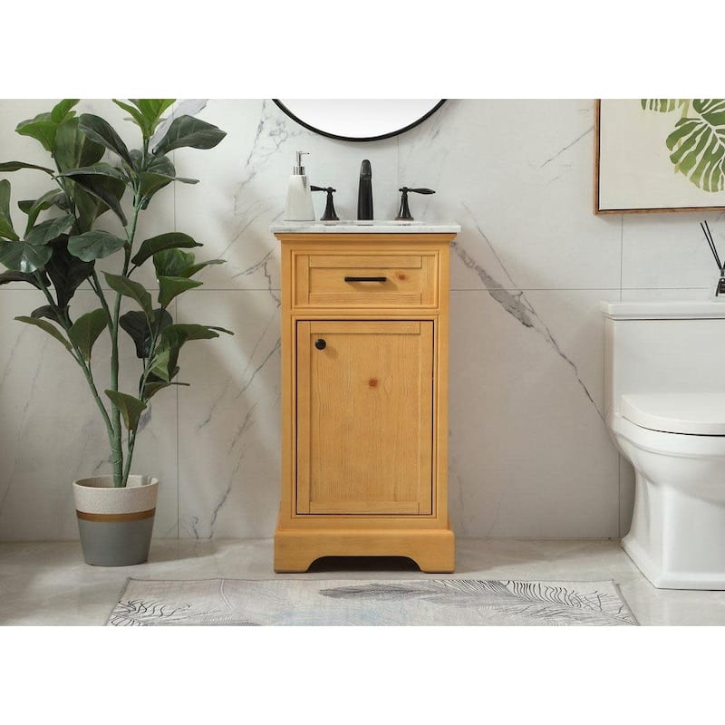 Elegant Lighting VF15019 Americana 18" Free Standing Single Basin