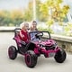 preview thumbnail 6 of 14, Powerful 24V Kids UTV Ride-On with Dual Motors, 2-Seats, 4 Shock Absorbers, LED Lights, and Horn for Ages 3-8