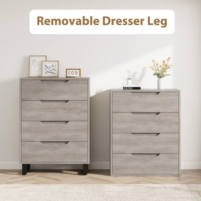4/6 Drawer Dresser, Freestanding Storage Cabinet for Bedroom, Closet