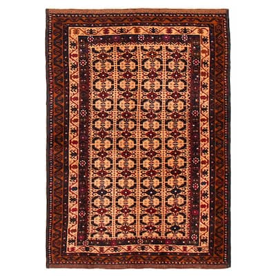 Teimani Beige Rug 4'4" x 6'3" - 4'4 x 6'3