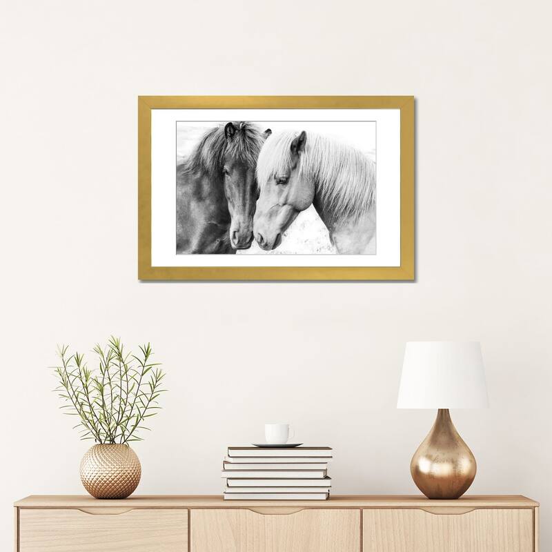 iCanvas "Horse Love" by Sisi & Seb PFA
