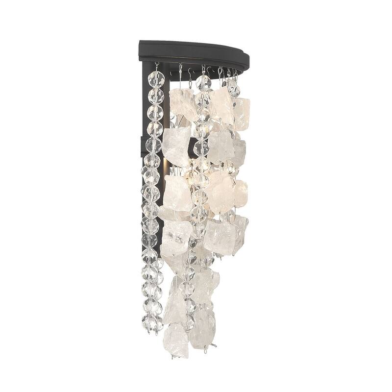Minka Lavery 6701 Shimmering Elegance 12" Tall ADA Wall Sconce with