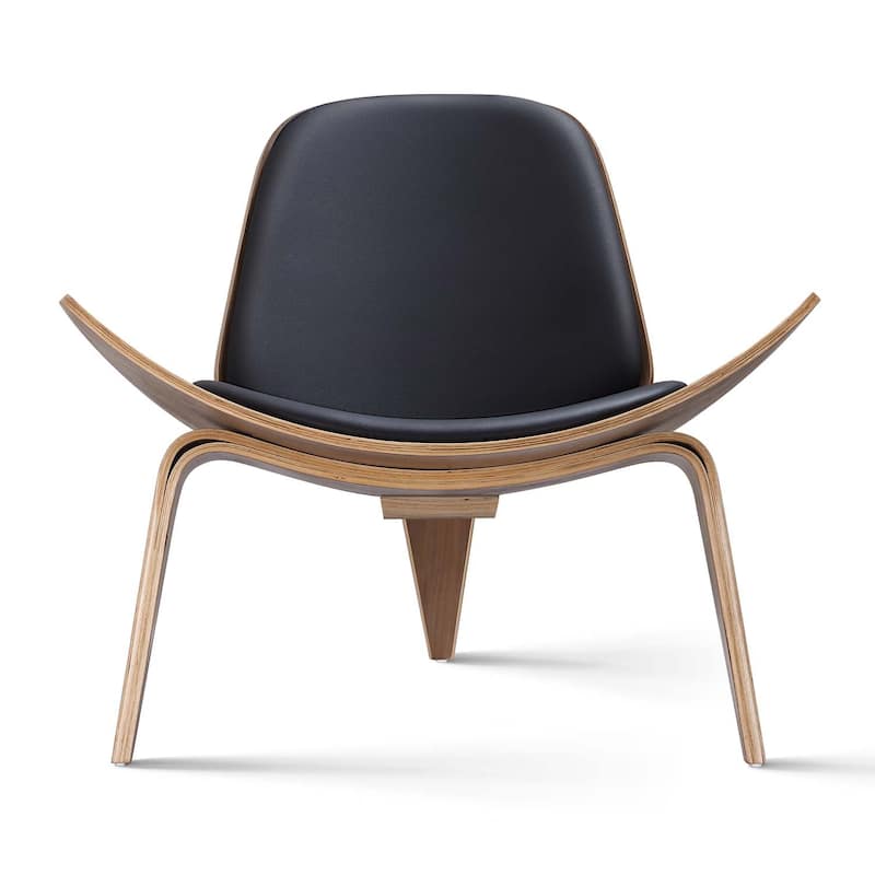 Mid Century Modern Lounge Tripod Design Shell Chair