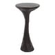 preview thumbnail 3 of 4, Uttermost Milan Outdoor Dark Bronze Drink Table