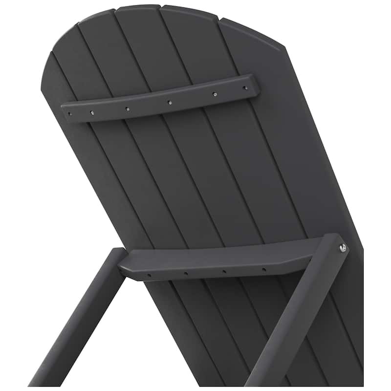 Altura Armless Poly Eco-Friendly All Weather Reclining Chaise Lounge (Set of 2)