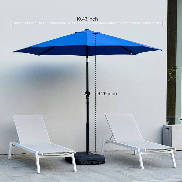 9 Ft. Aluminum Market Crank Tilt Umbrella Patio Umbrella without Base - Bed Bath & Beyond - 42834103 9 Ft. Aluminum Market Crank Tilt Umbrella Patio Umbrella without Base - Bed Bath & Beyond - 42834103
