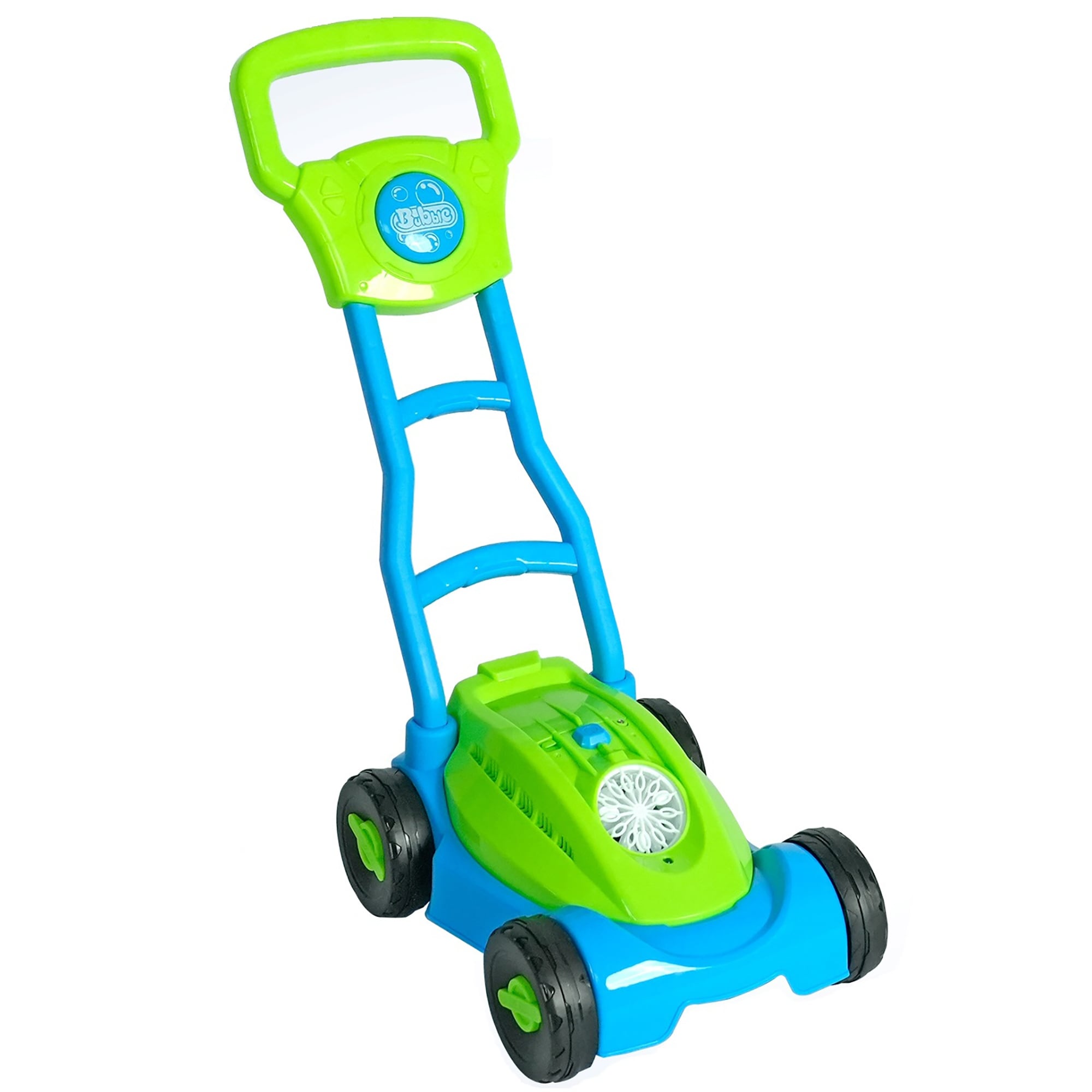Easy Playhouse Lawn Mower Bubble Machine, Lights & Sounds, Outdoor Pretend Play