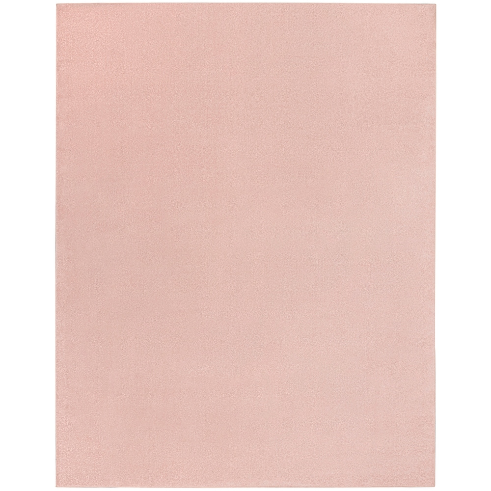 Nourison Essentials Solid Contemporary Indoor/Outdoor Area Rug