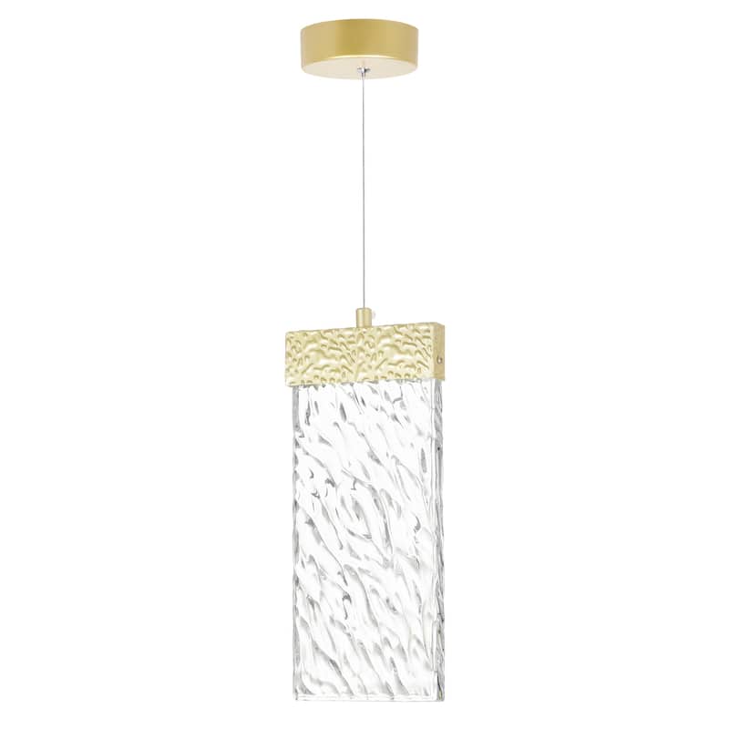Carolina LED Pendant With Gold Leaf Finish - Gold Leaf