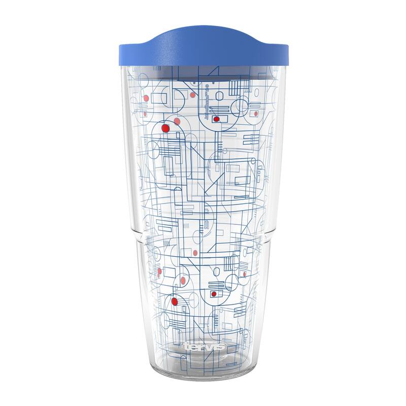 Tervis Star Wars R2D2 See Through De Too Made in USA Double Walled Insulated Travel Tumbler, Classic - 24oz