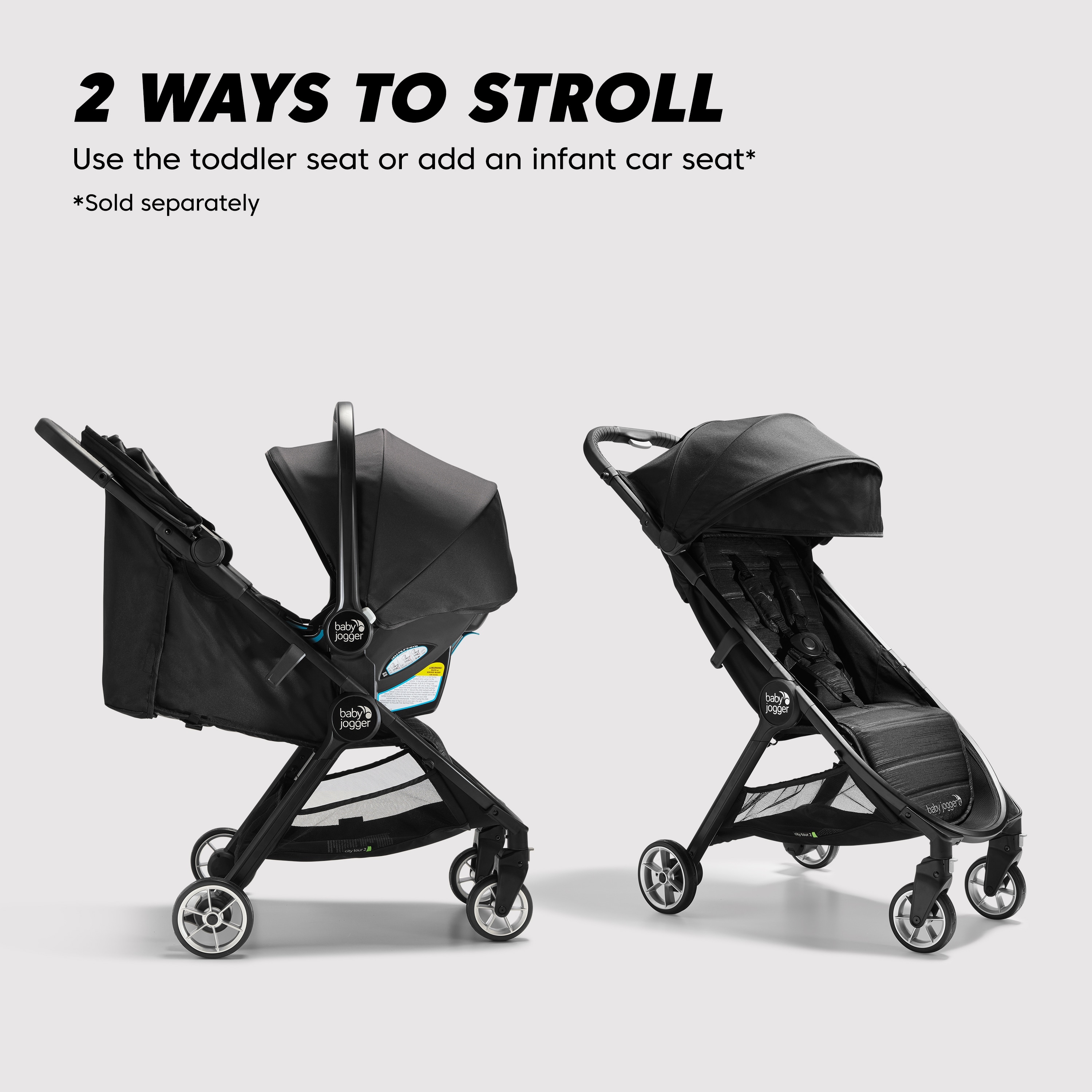 Baby Jogger City Tour 2 Ultra Compact Travel Stroller Jet N A Bed Bath Beyond 39678819