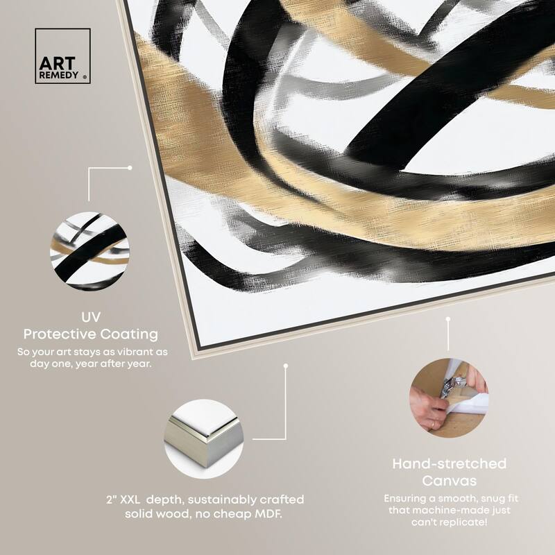 Loops of Luxury I Canvas by Art Remedy