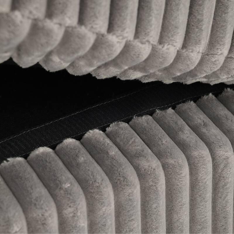 Cotton Flannel corner Sofa Armless Modular Sectional Sofa Seamless Combination