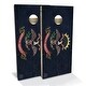 preview thumbnail 8 of 6, North Dakota Flag Outdoor Cornhole Board Set All-Weather 2x4 - Include ALL Accessories