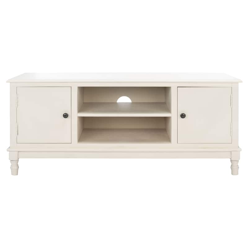 SAFAVIEH Tess 2-Door 1-Shelf TV Media Stand - 47.3" W x 15.8" L x 20" H - 47Wx16Dx20H
