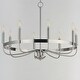 preview thumbnail 7 of 8, Maxim 14498 Frankie 8 Light 29" Wide Taper Candle Style Chandelier