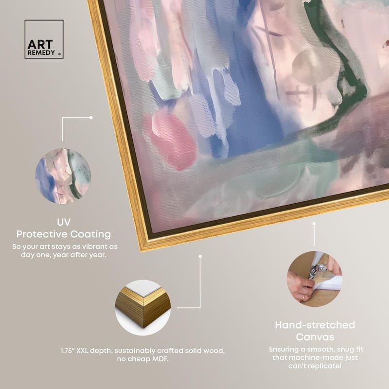 Silk and Satin II Canvas by Art Remedy