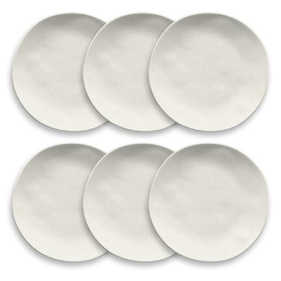 Abode Homewares by TarHong Organic Wheat PP Dinner Plate, 10.6", Set of 6