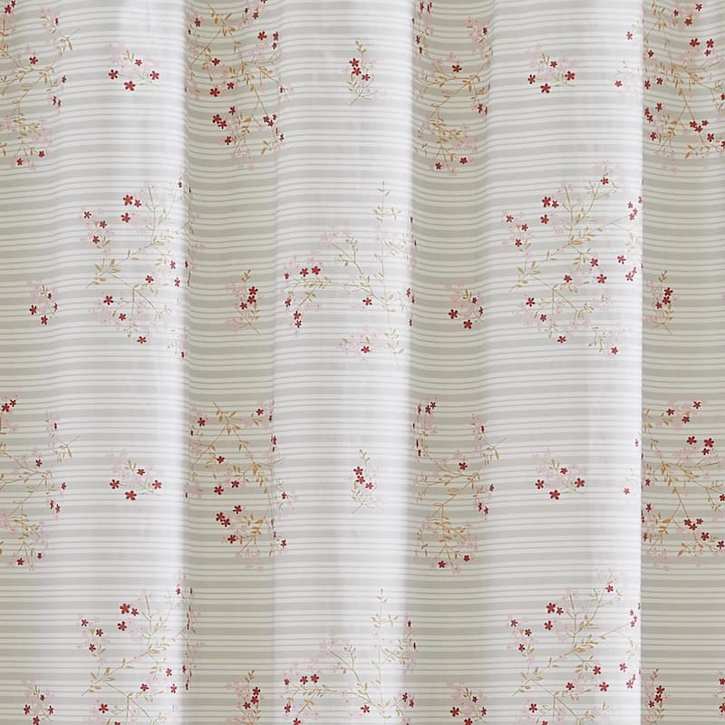 Cottage Classics Emma Floral Shower Curtain