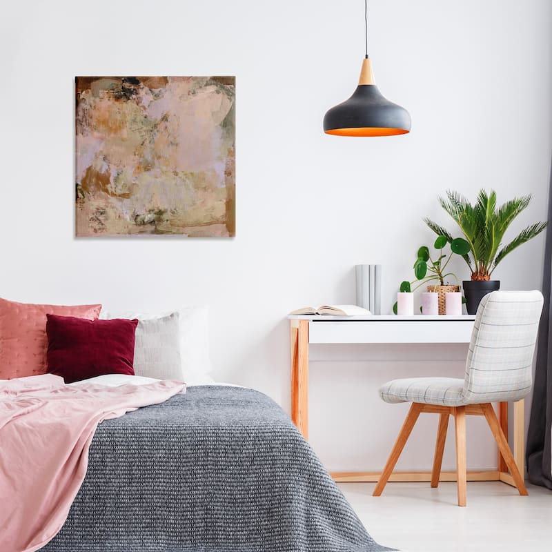 Stupell Earth Tones Abstraction Canvas Wall Art Design By Hayley Michelle