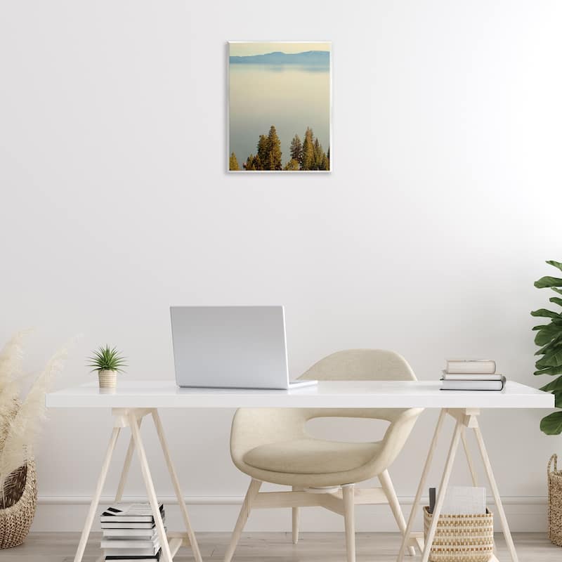 Stupell Pure Bliss Lake View Wall Plaque Art Design By Gemma Bardot