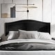 preview thumbnail 3 of 17, CraftPorch Velvet Nailhead Trim Upholstered Adjustable Headboard