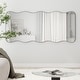 preview thumbnail 7 of 8, Sleek Curved Full-Length Floor Mirror