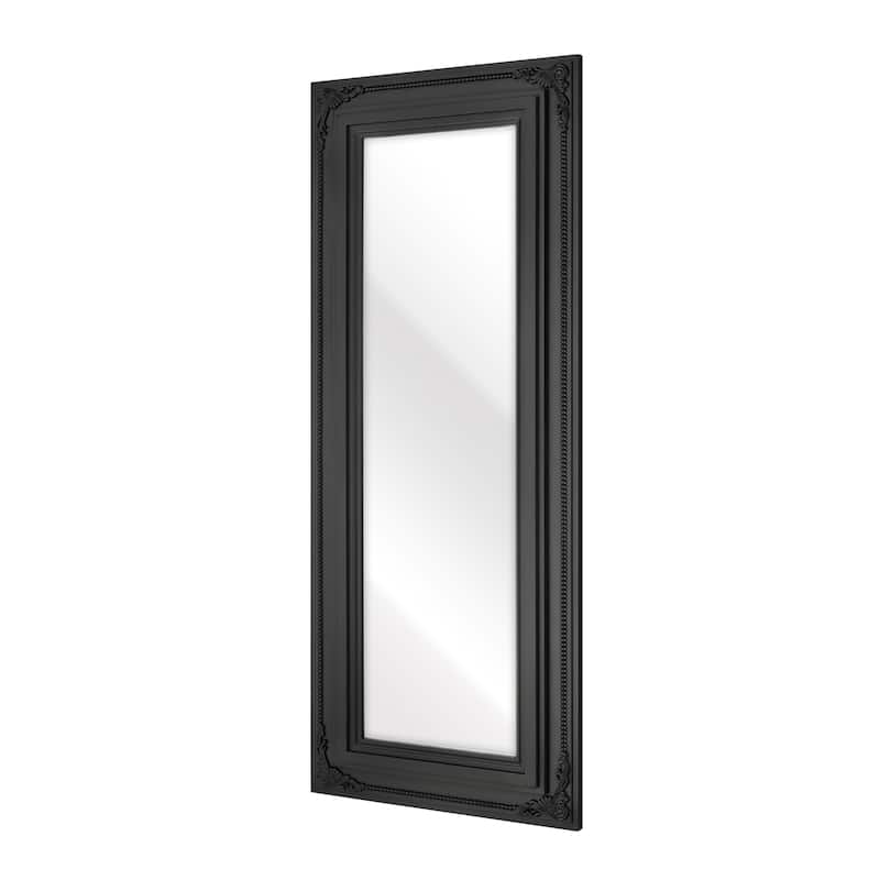 Elk Home Marla Black Wood Composite 26.25 Inch Wide Mirror