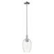 Option Clear Shade / Polished Nickel