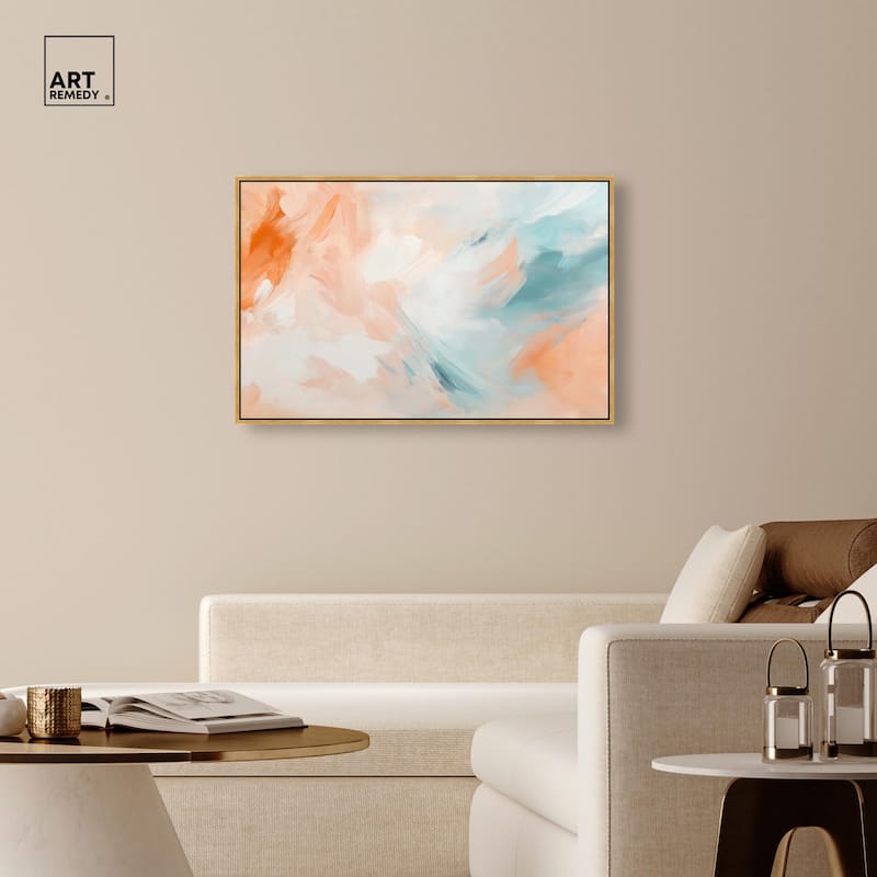 Sunrise Palette II Canvas by Art Remedy