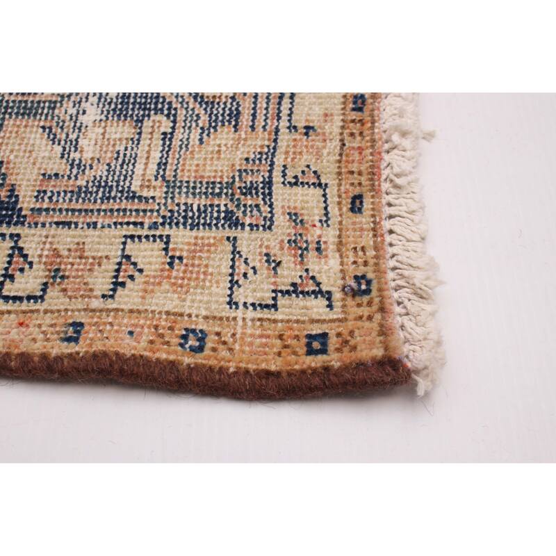 ECARPETGALLERY Hand-knotted Antalya Vintage Copper Wool Rug - 4'11 x 9'11