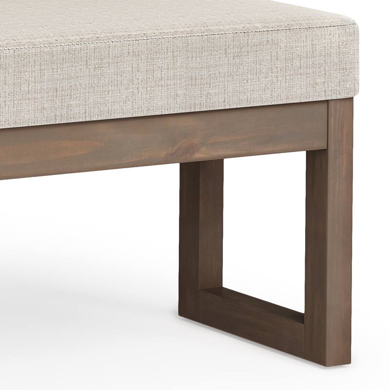 WYNDENHALL Madison 44 inch Wide Contemporary Rectangle Ottoman Bench