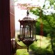 preview thumbnail 3 of 5, Wall Light Aluminum Glass Lantern Outdoor Garden Lamp - 6.1''