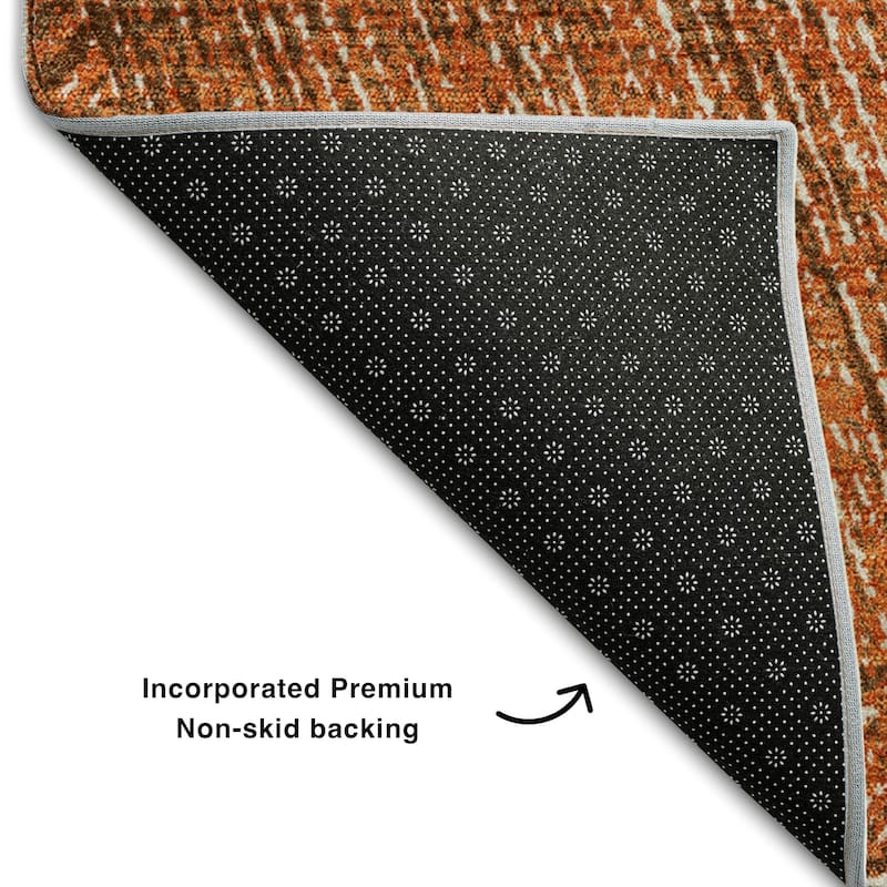 Premium Washable Super Soft Contemporary Diri Mayfield Rug