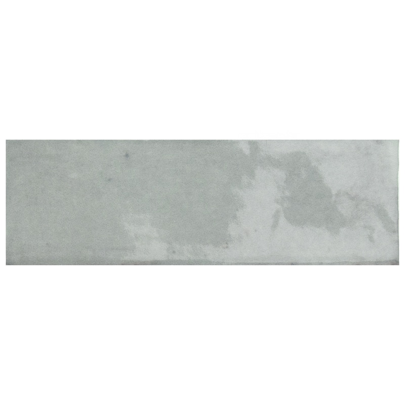 Merola Tile Coco Glossy Blue Grass 2" x 5-7/8" Porcelain Wall Tile