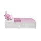 preview thumbnail 3 of 13, Max and Lily Farmhouse Full Bed w/ Panel Headboard and Storage Drawers