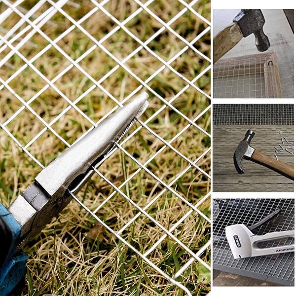 Shop Costway 36 X 50 1 2inch Wire Fence Mesh Cage Roll Garden