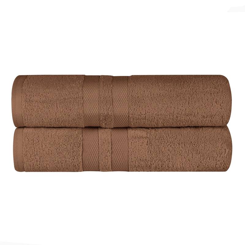 Cotton Quick-Drying 2 Piece Absorbent Solid Bath Sheet Set by Superior
