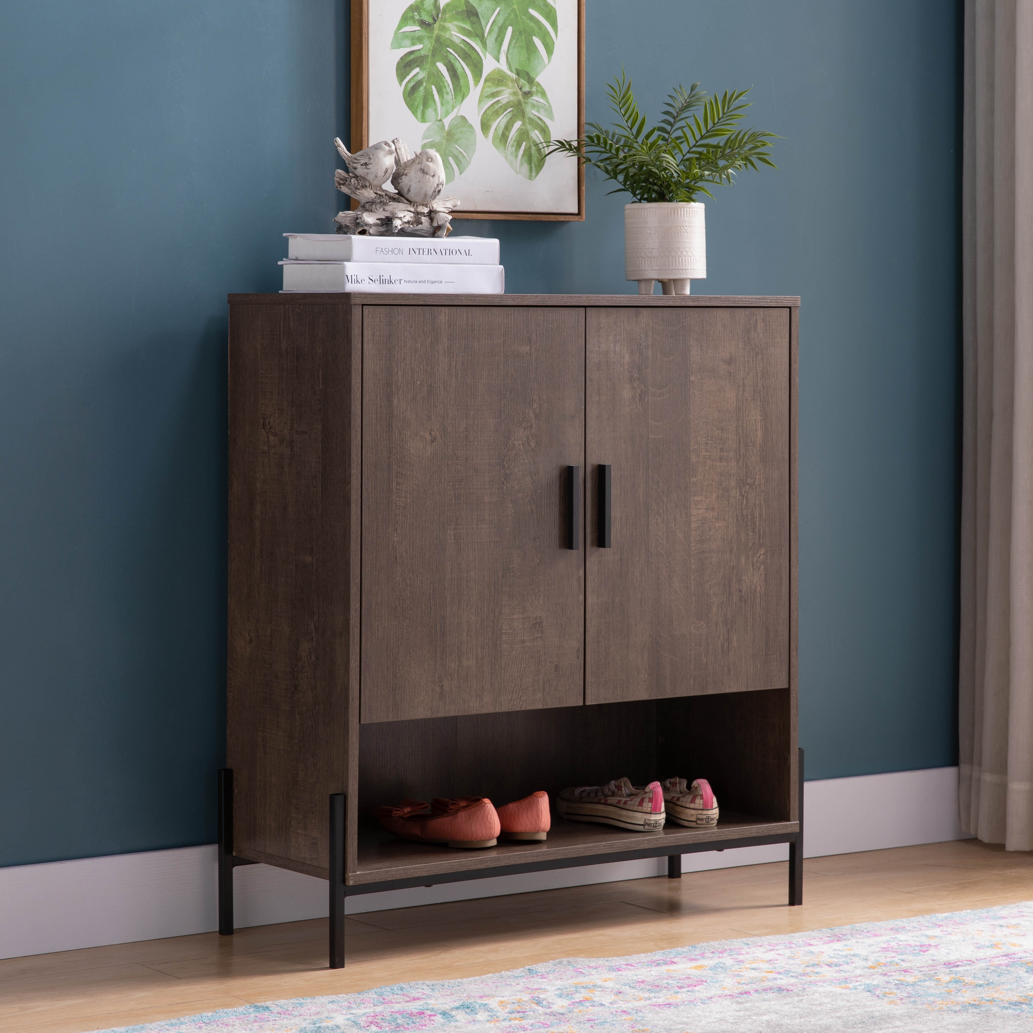 Tatum entryway shoe shop storage cabinet