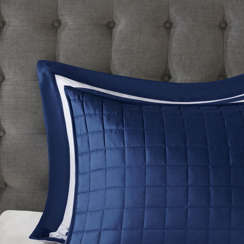 Madison Park Lexington 8 Piece Comforter and Quilt Set Collection