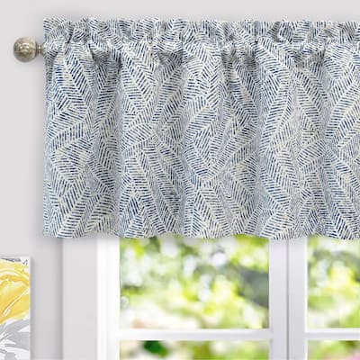 DriftAway Roman Linen Blend Blackout Valance