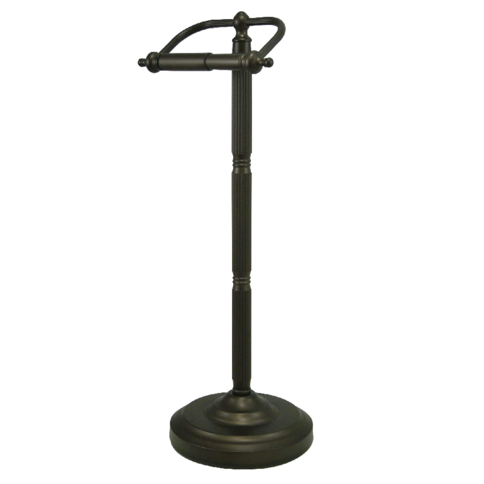 Georgian Freestanding Toilet Paper Holder in Oil Rubbed Bronze - Oil Rubbed Bronze