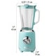 preview thumbnail 24 of 22, Haden Heritage 56 Ounce 5-Speed Retro Blender with Glass Jar