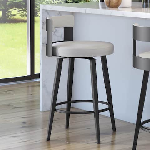 Amisco Paramont Swivel Counter and Bar Stool - N/A