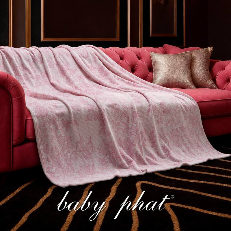 Baby Phat 60" x 70" Plush Throws