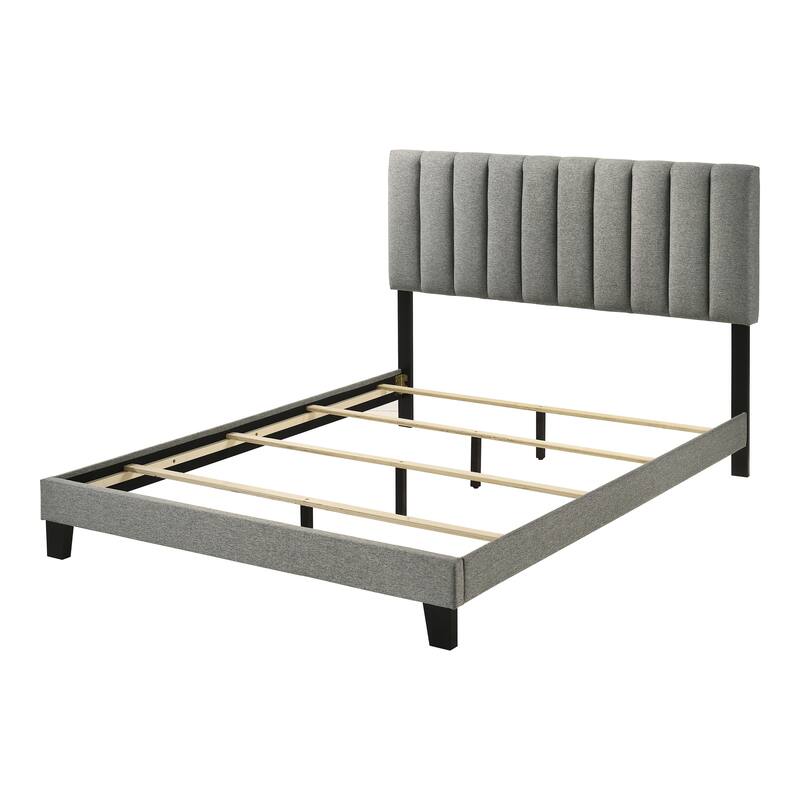 Furniture of America Merro Modern 4-Piece Solid Wood Bedroom Set with Dresser and 2 Nightstands